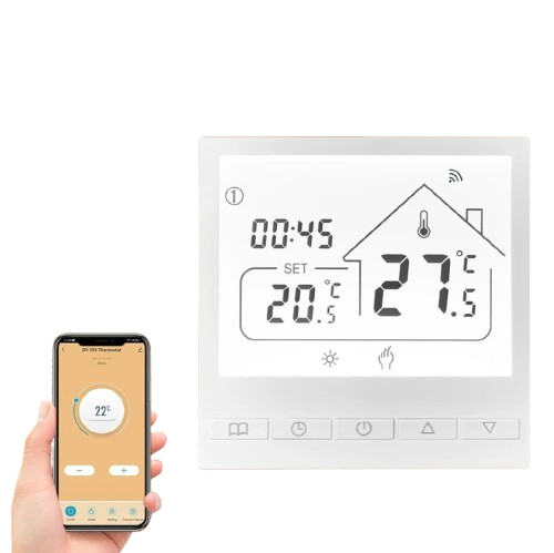 Thermostat intelligent WiFi, régulateur de température pour chauffage électrique